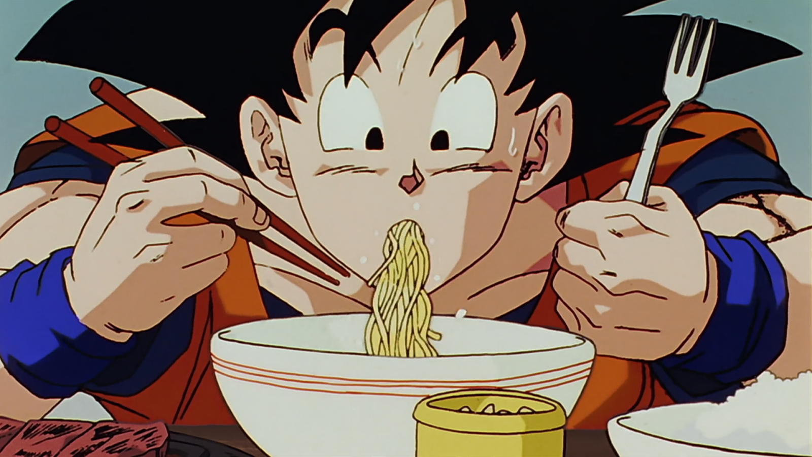 Eating noodles gif