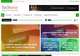 TechWise Blogger Template