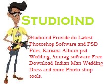 Studioind Provide Do Latest Photoshop Tools and PSD Files