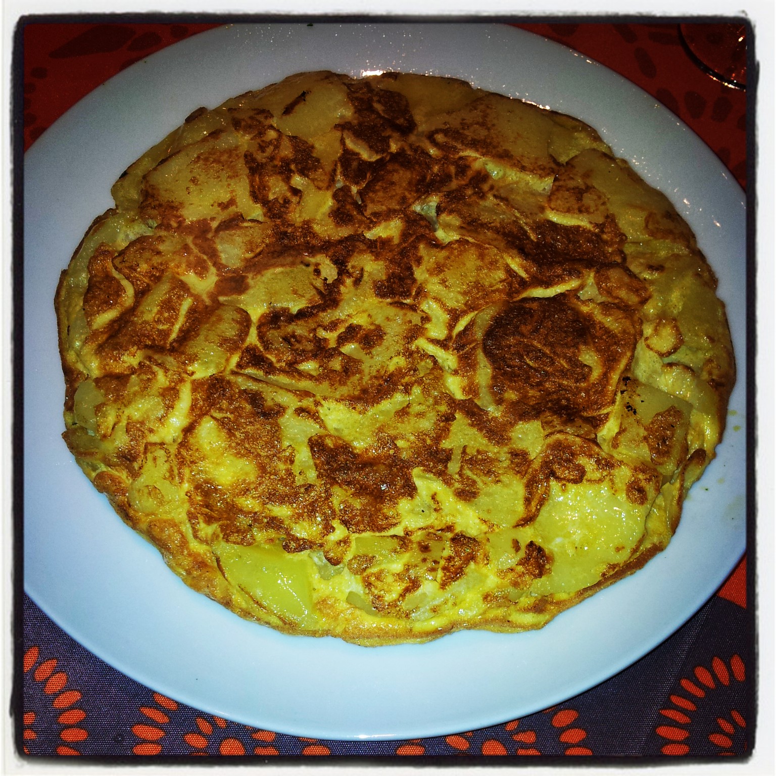 MiBlogDesdeUSA Tortilla de patatas sin freír. Receta