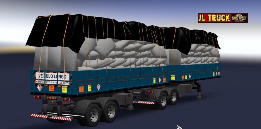Trailer Panjang Sembako Euro Truck Simulator 2 Terbaru