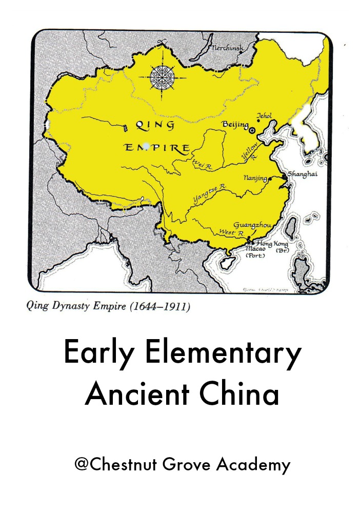 Ancient China Map Labeled 6th Grade