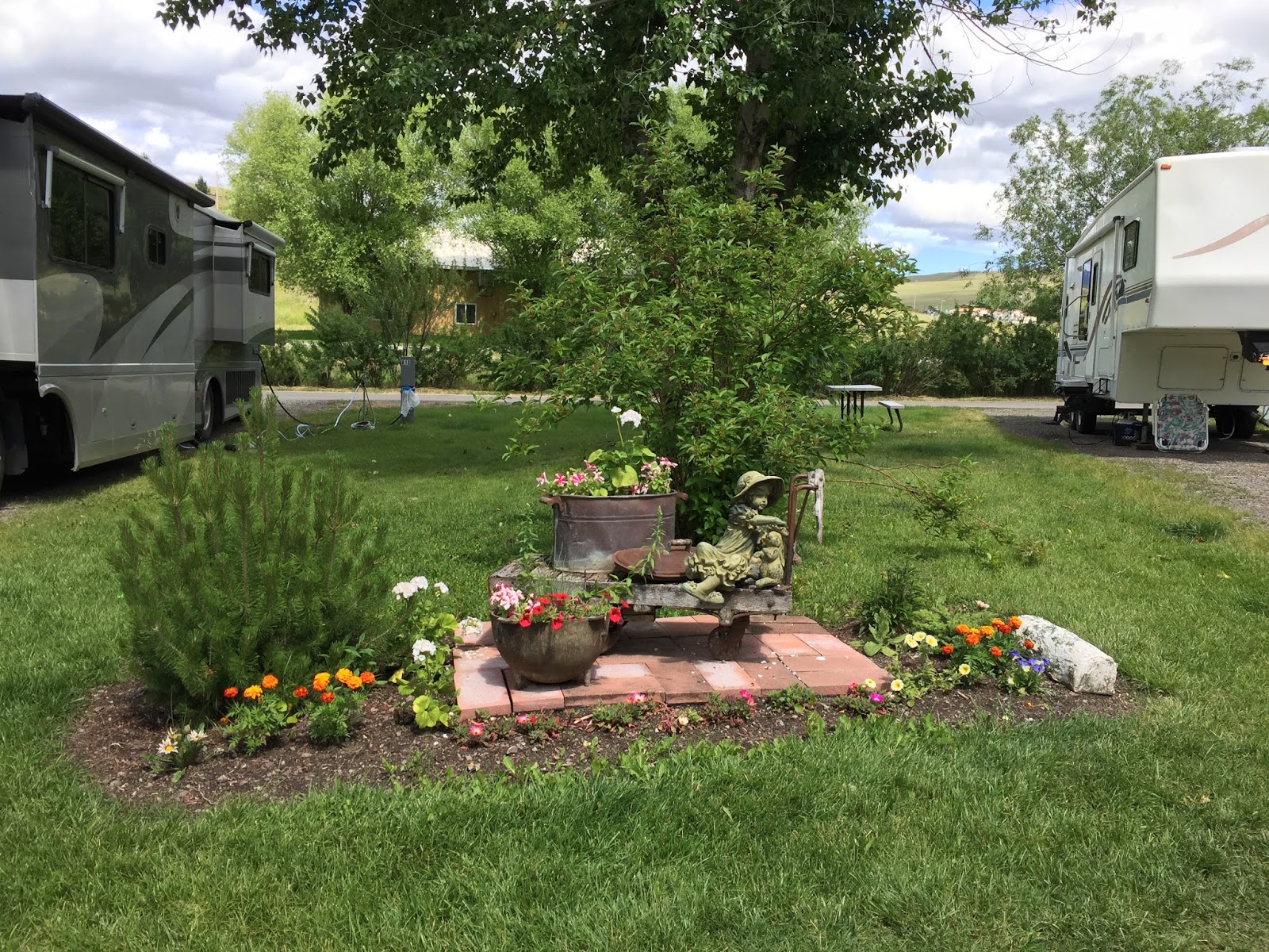 BLUE SKY AHEAD Jim & Mary's RV Park, Missoula, MT