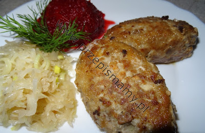 Kotlety mięsno - grzybowe Kotlety mięsno - grzybowe