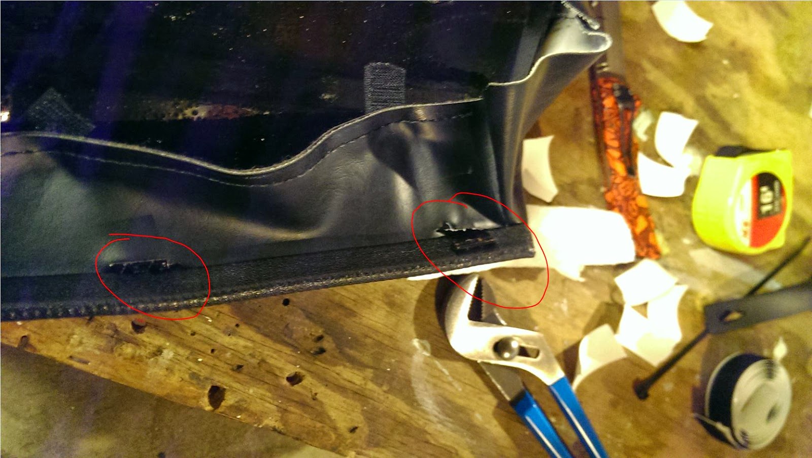 Honda CB360 Project Installing Motorcycle Seat Cover / How to Recover