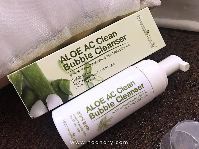 Hansaegee Aloe AC Clean Bubble Cleanser
