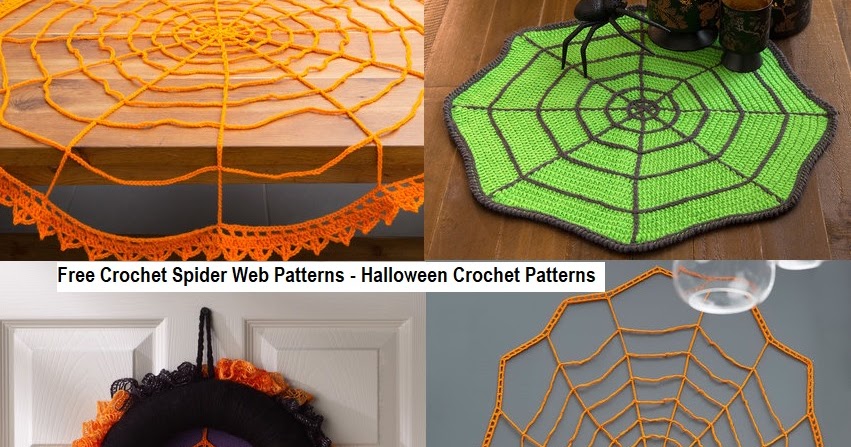 Crochet Spider Web Patterns Free Easy Crochet Patterns For