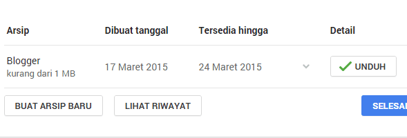 Cara Backup Blog Blogspot Milik Anda dengan Google Takeout Cara Backup Blog Blogspot Milik Anda dengan Google Takeout