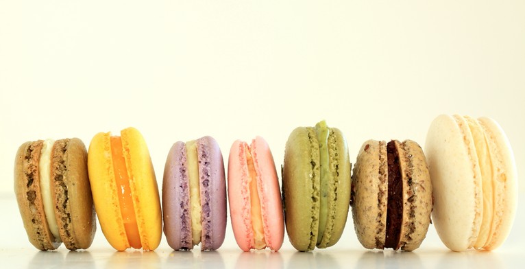 gambar kue makaron