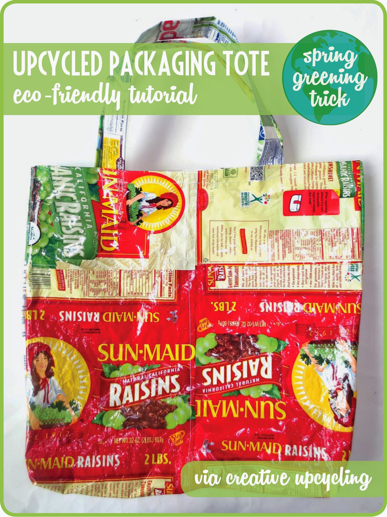... : DIY Tote Bag from Upcycled Plastic Bags {Green Contributor Post
