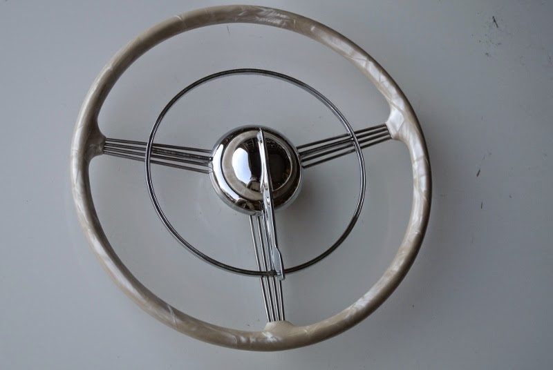 PearlCraft Chris Craft 1937 boat steering wheel