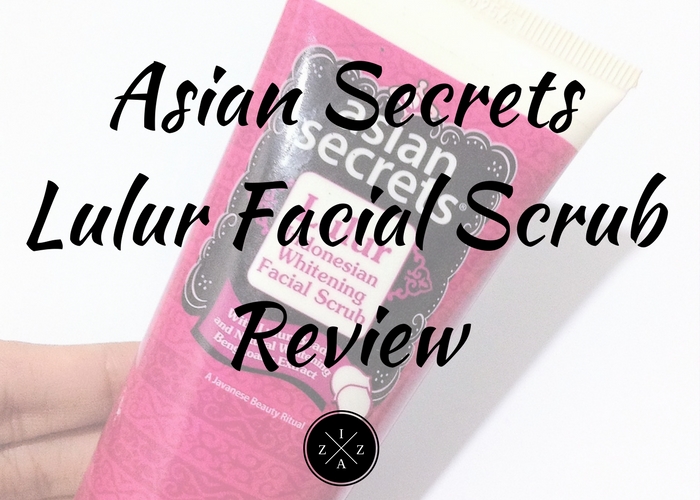 Asian Secrets Lulur Indonesian Whitening Facial Scrub Review IzzaGlinoFull