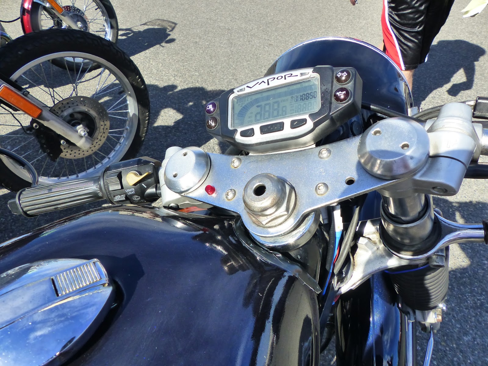 OldMotoDude: 1975 BMW R75/6 on display at the 2015 Retro Riders Vintage