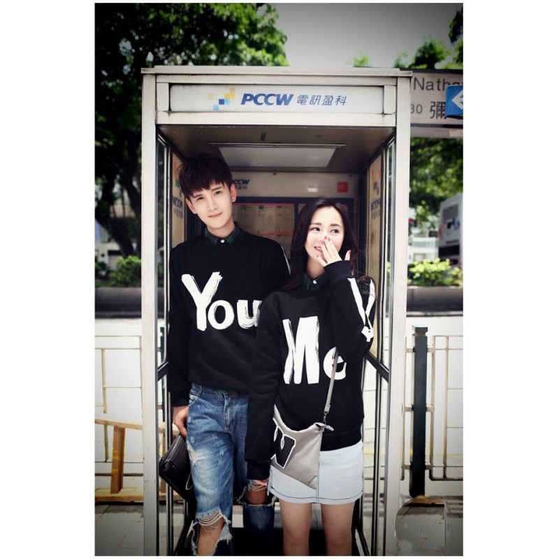 Jual Online Sweater You Me Hitam Murah Jakarta Bahan Babytery Terbaru Jual Online Sweater You Me Hitam Murah Jakarta Bahan Babytery Terbaru
