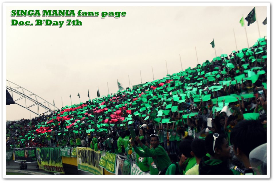 ULTRAS Singa Mania , Actraction In The Season Champions