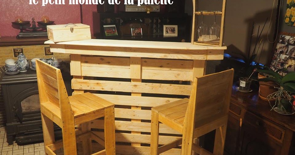 Mueblesdepalets.net: Barra de bar esquinera