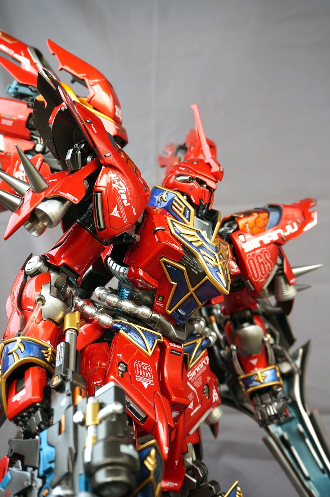 Custom Build: 1/72 Gsystem Sinanju Red Comet - Gundam Kits Collection