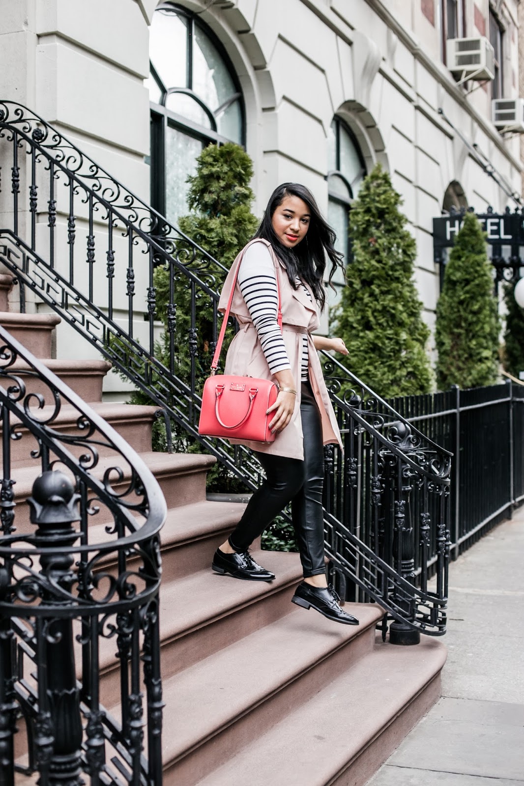 Trench Vest & Stripes