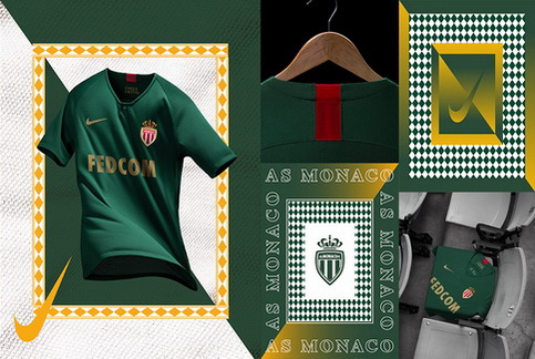 segunda equipacion AS Monaco futbol segunda equipacion AS Monaco futbol