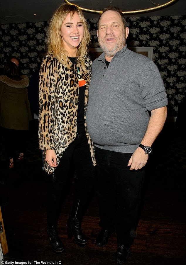 Fashion Modelling - KJ: Suki Waterhouse keeps it casual in favourite leopard print coat and