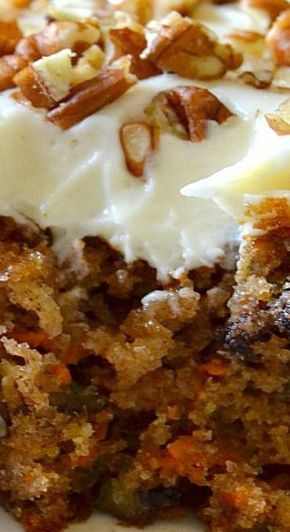 This carrot cake recipe truly is the BEST carrot cake I've ever had and converted me into becoming a carrot cake lover! So supremely moist, fluffy and delicious. Add or omit mix-ins to suit your preference, but this cake has pineapple and pecans which give it ample flavor.