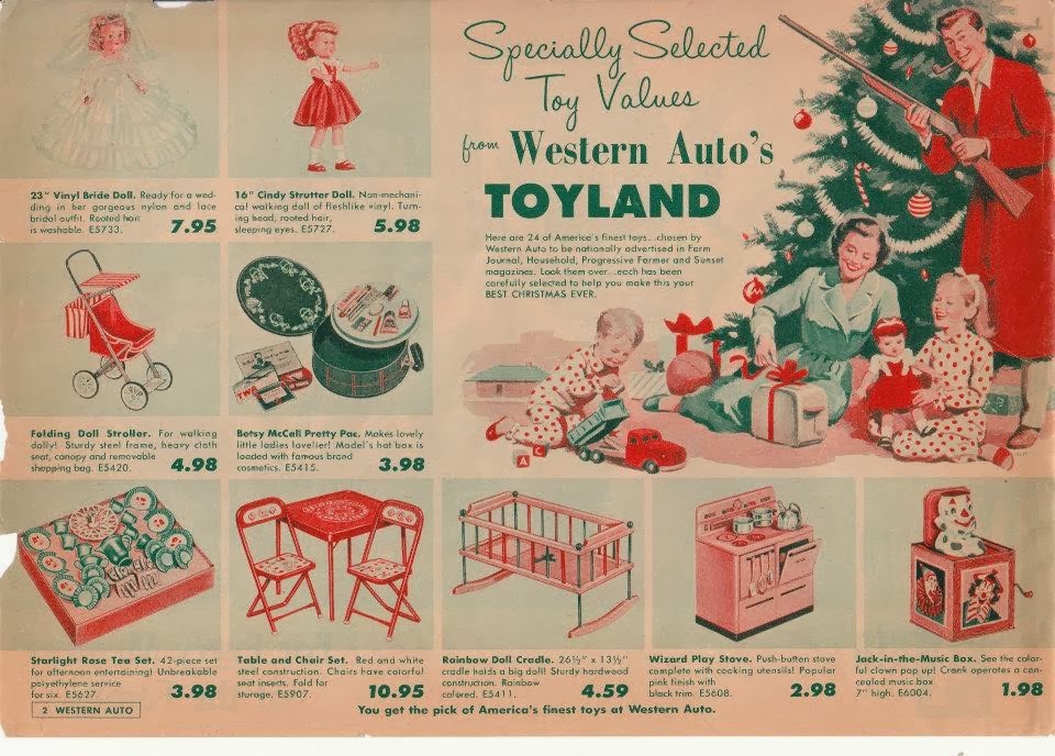 The Estate Sale Chronicles The 1956 Western Auto Christmas Catalog