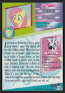 My Little Pony Fluttershy Series 4 Trading Card