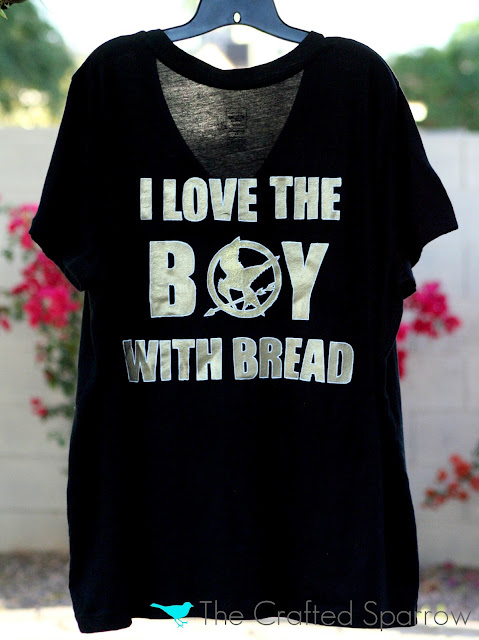 DIY Hunger Games Shirt