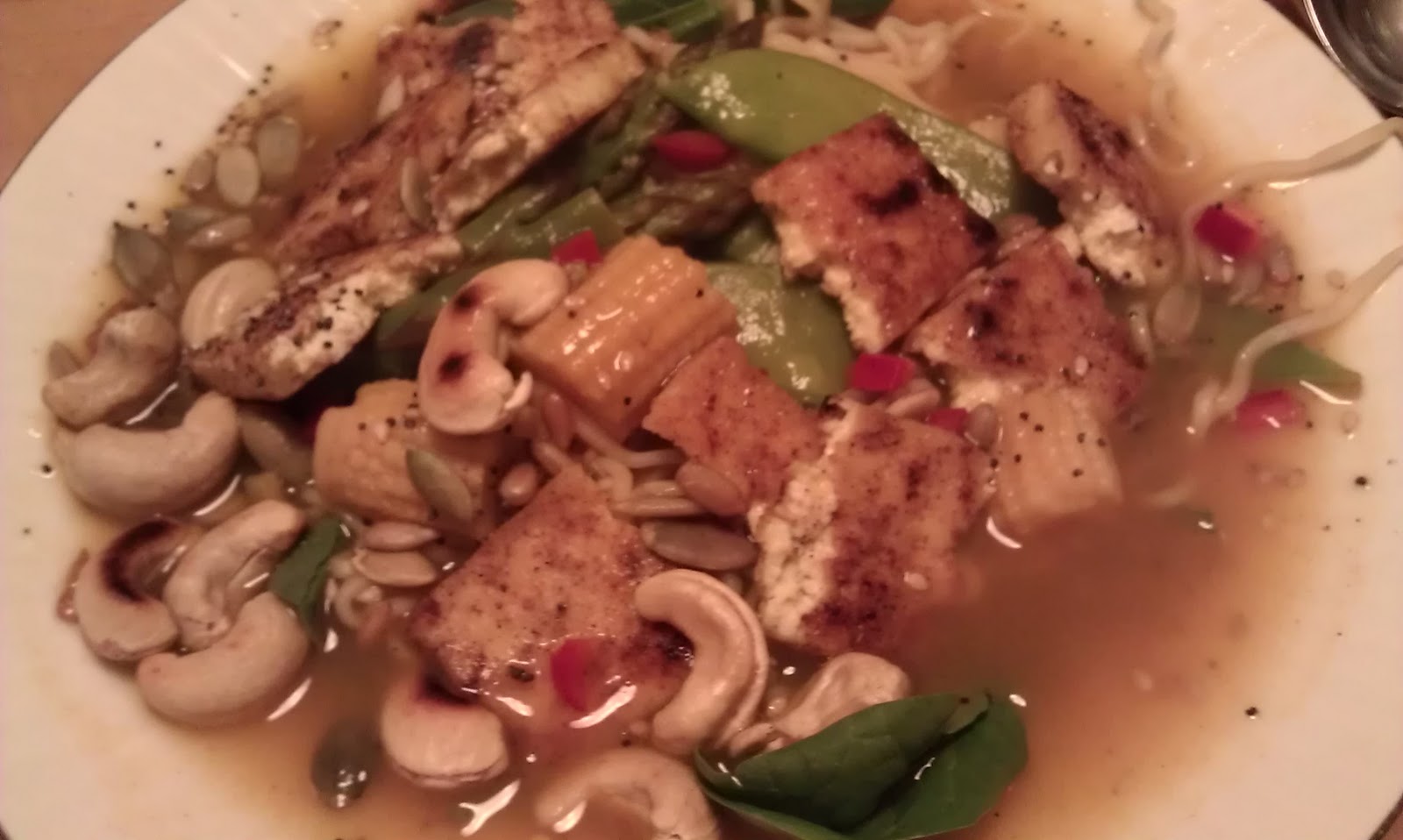 The road ahead. Jamie Oliver's Asian Noodle Broth