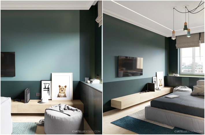 Un proyecto decorativo fresco y sereno