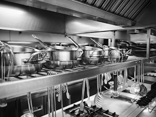 utensilios cocinas profesionales ollas restaurante