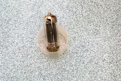 Radio valve (vacuum tube). 45 years old.