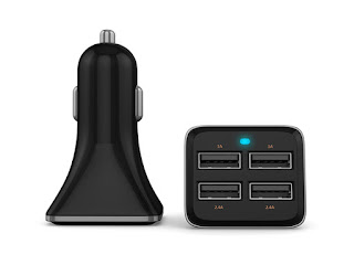  High Speed 4-Port USB Universal Car Charger