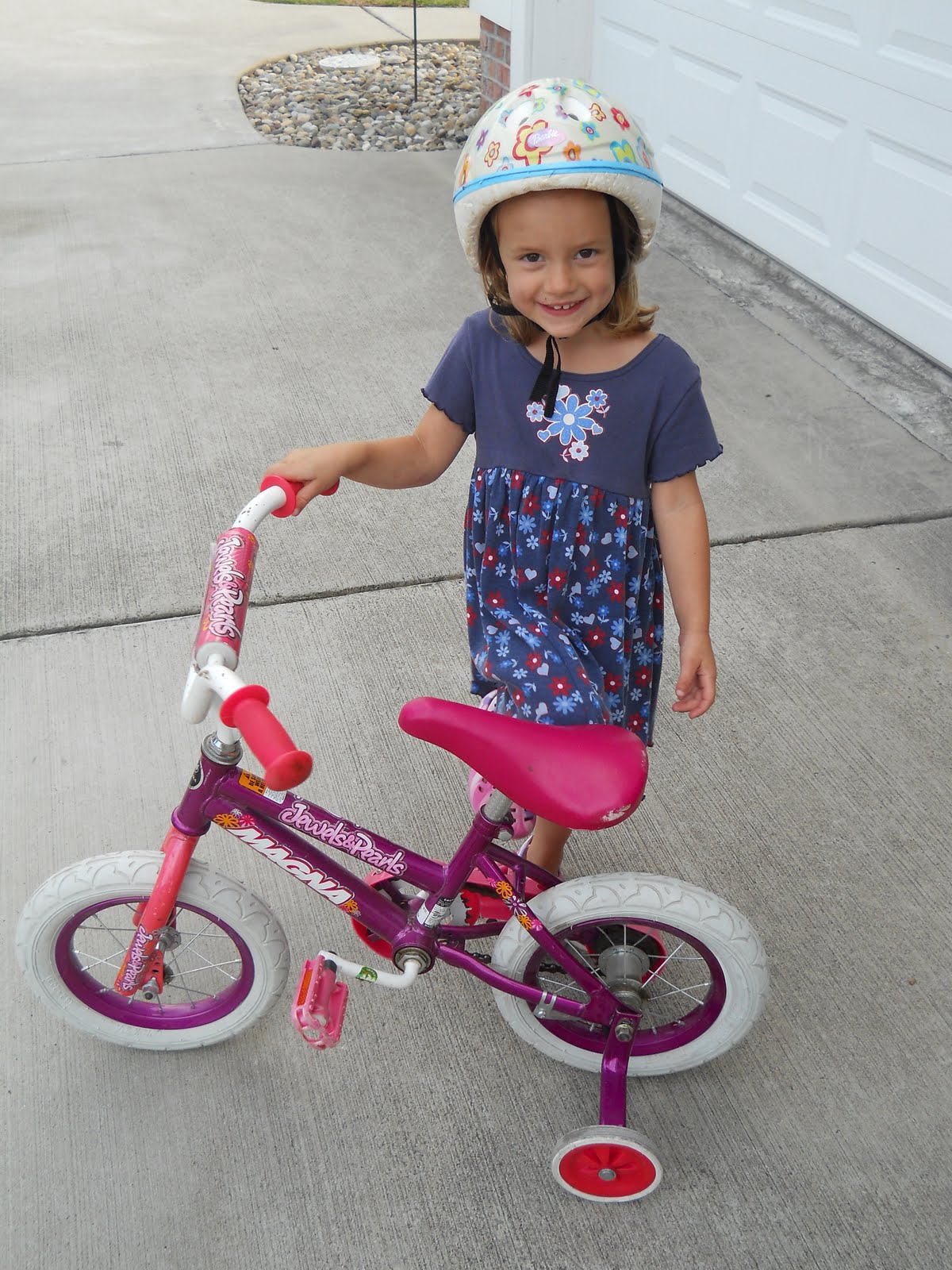 A Slice of Smith Life Wordless Wednesday Training Wheels!