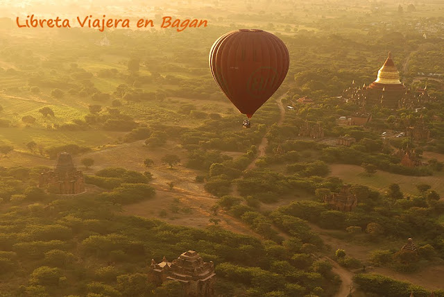 Ballon over Bagan - Vuelo en globo en Bagan