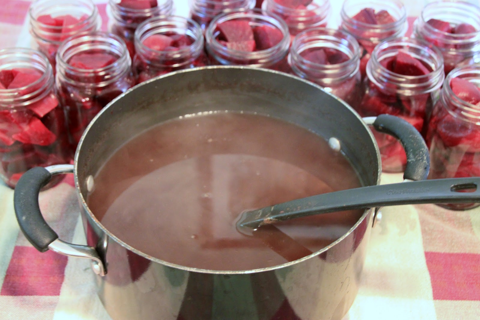 Retirement and Back to the Basics Canning Beets