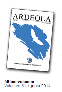 Ardeola volumen 61.1