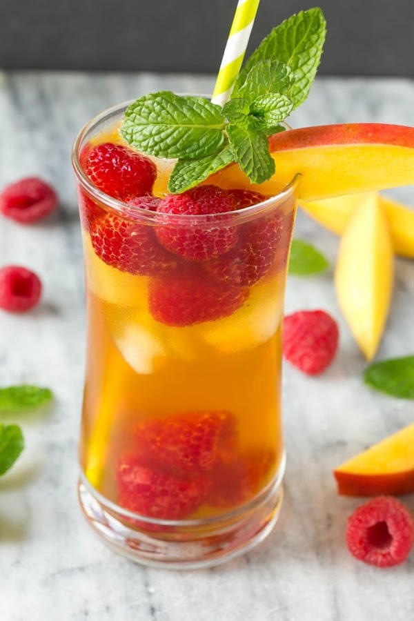 RASPBERRY MANGO ICED TEA RASPBERRY MANGO ICED TEA