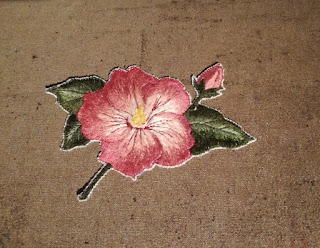 Hand embroidered flower knitted cardigan Craftrebella