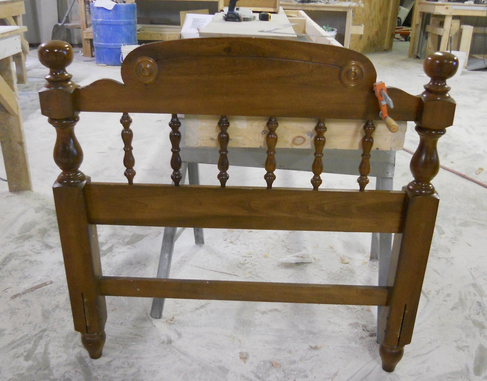 {createinspire} Repurposed Headboard