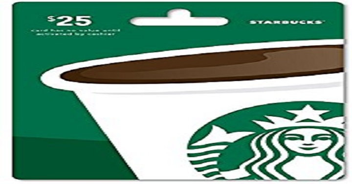 25 Starbucks Gift Card Giveaway [EXPIRED]