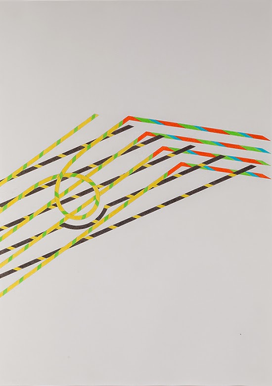 drawing Tomma Abts  Untitled #7, 2013 