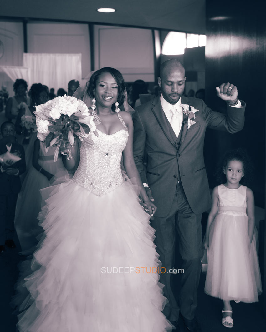 Detroit Downtown Wedding Photography Triumph Church - Sudeep Studio.com
