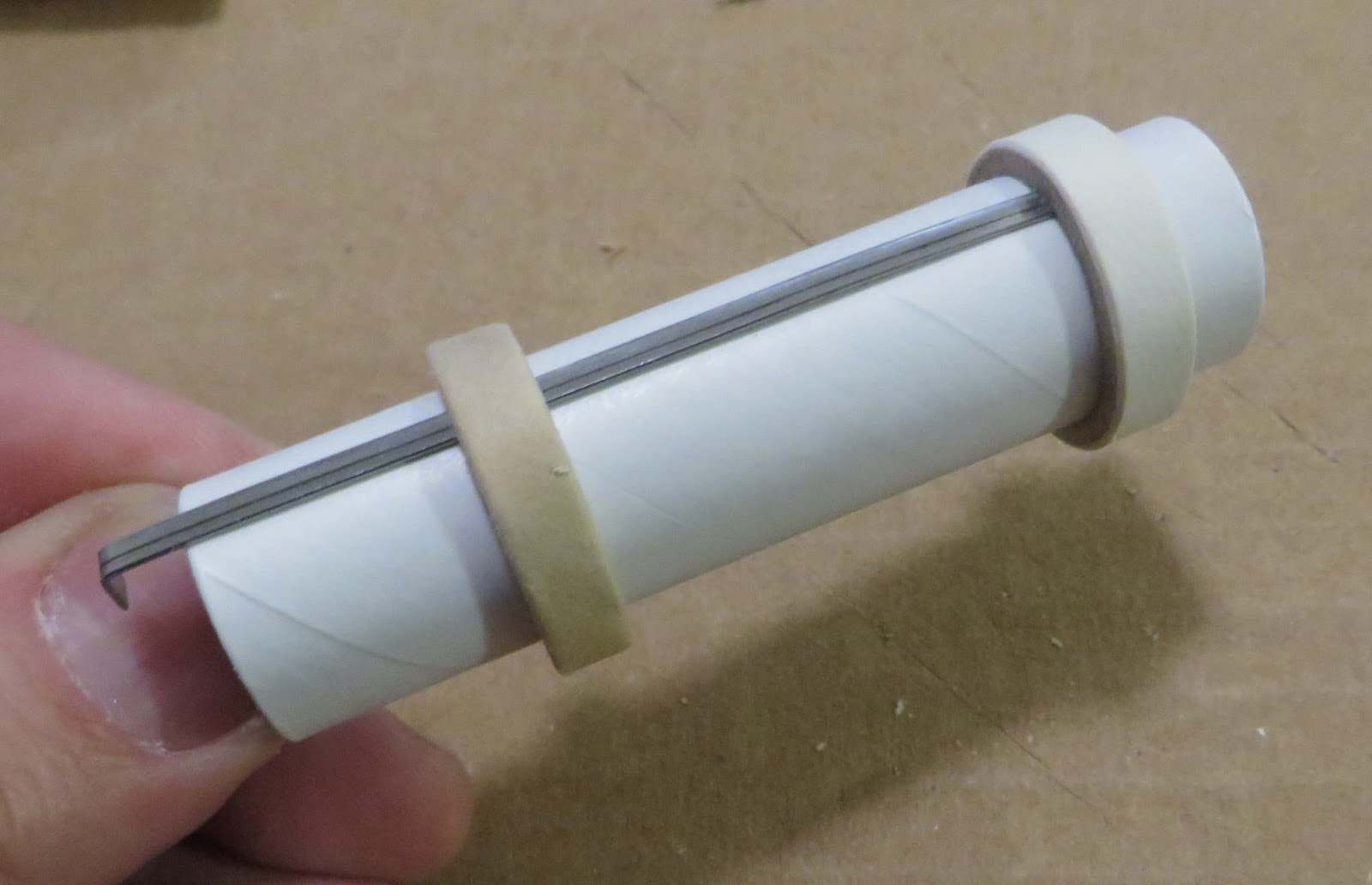 Model Rocket Building Semroc Mini Optima Build, Part 3, Engine Mount and Interior Tube