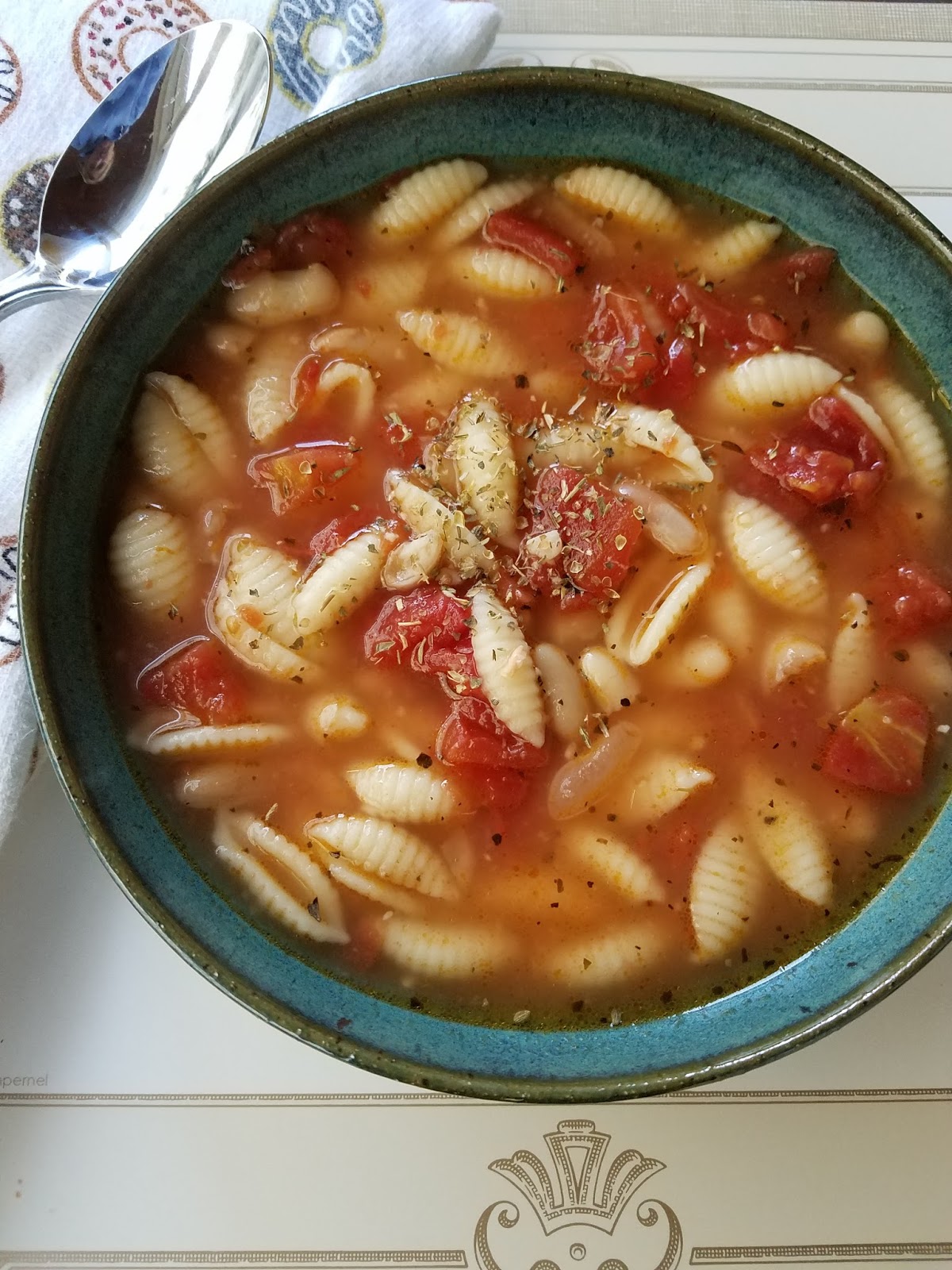 Quick and Easy Pantry Meal Pasta and Bean Soup HinesSight Blog