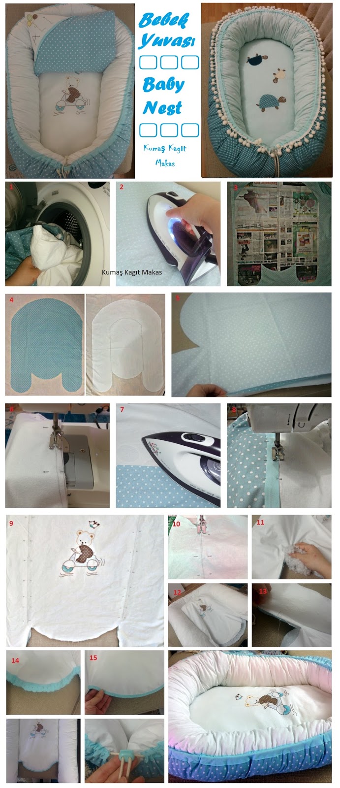 Baby Nest / Bebek Yuvası Yapılışı