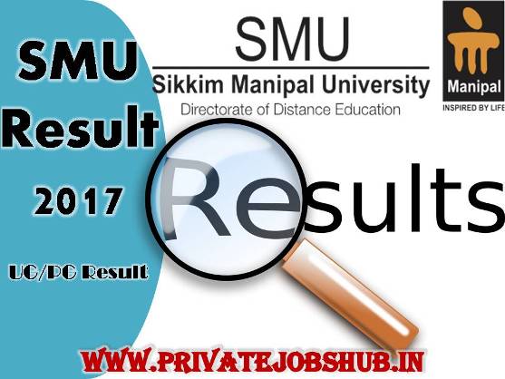 SMU Result 2017 SMU Result
