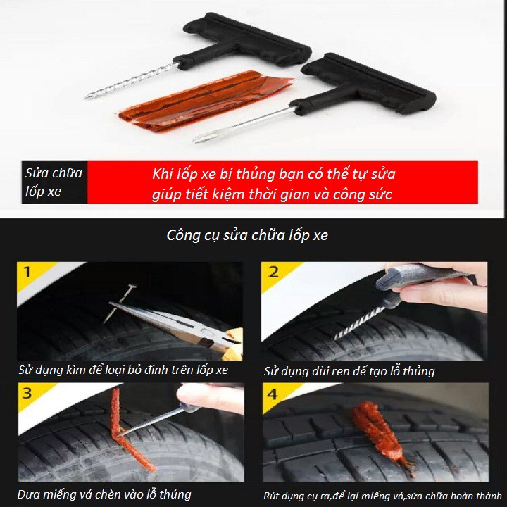 Bơm hơi xe ô tô mini 12V giá rẻ Bơm hơi xe ô tô mini 12V giá rẻ