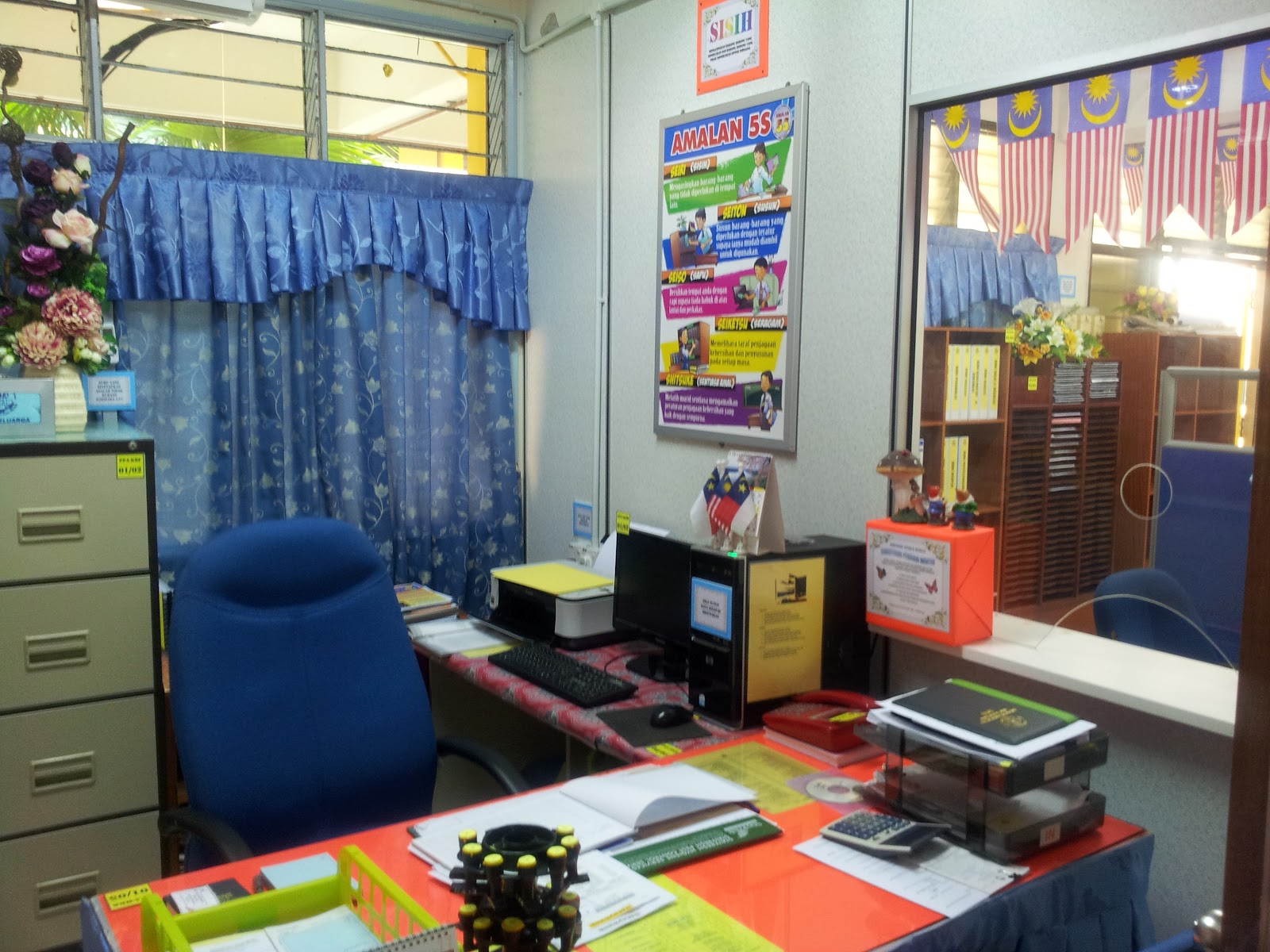 Blog Pengetua SMT Jasin Perlaksanaan 5S di Asrama Cukup 