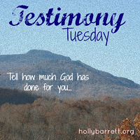 http://hollybarrett.org/testimony-tuesday